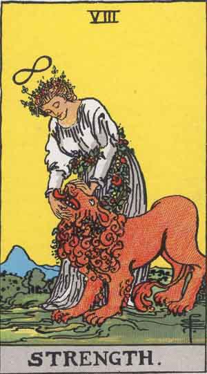 Tarot card from the Rider-Waite tarot deck, al... Tarot card from the Rider-Waite tarot deck, al...